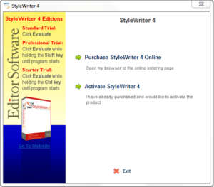 activate stylewriter